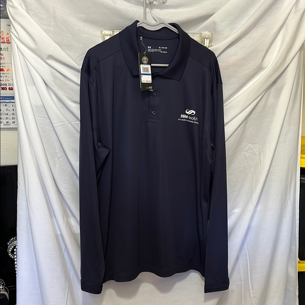 Under Armour Blue Performance Polo Shirt